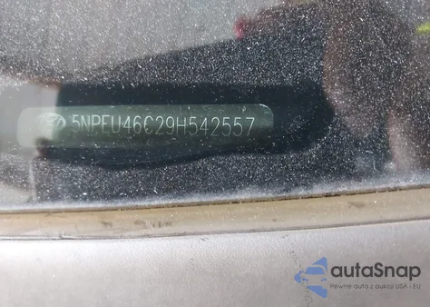 2009 Hyundai Sonata Se from USA, damaged, VIN 5NPEU46C29H542557